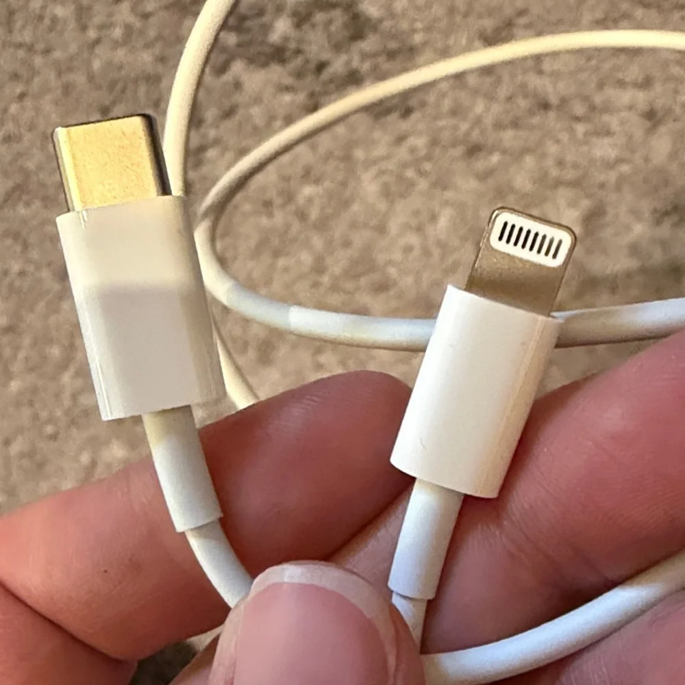 Apple charging cable